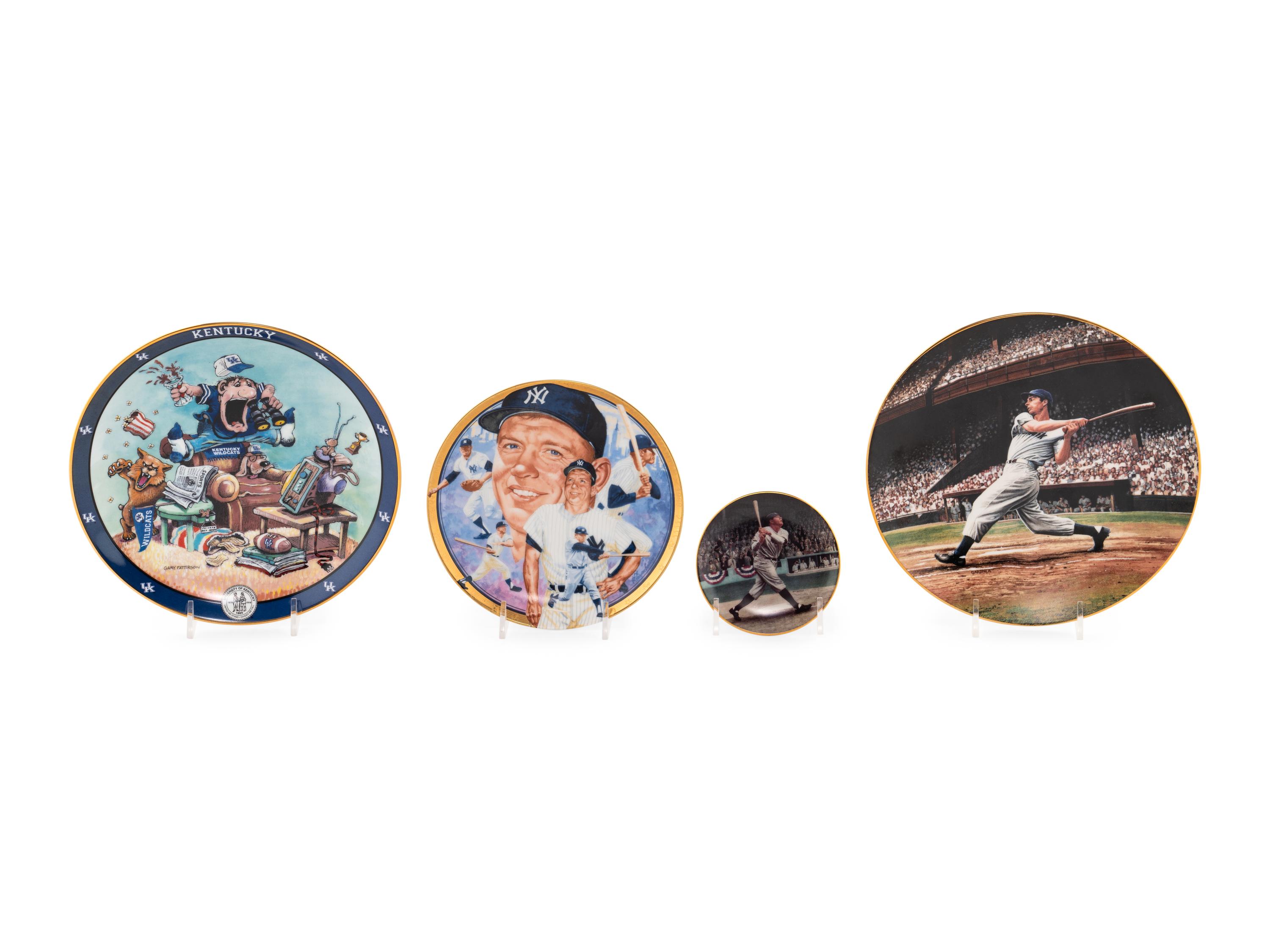 A Large Group of Assorted Sports Collectibles Including Multiple Autographs,