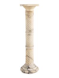 A Continental Marble Pedestal