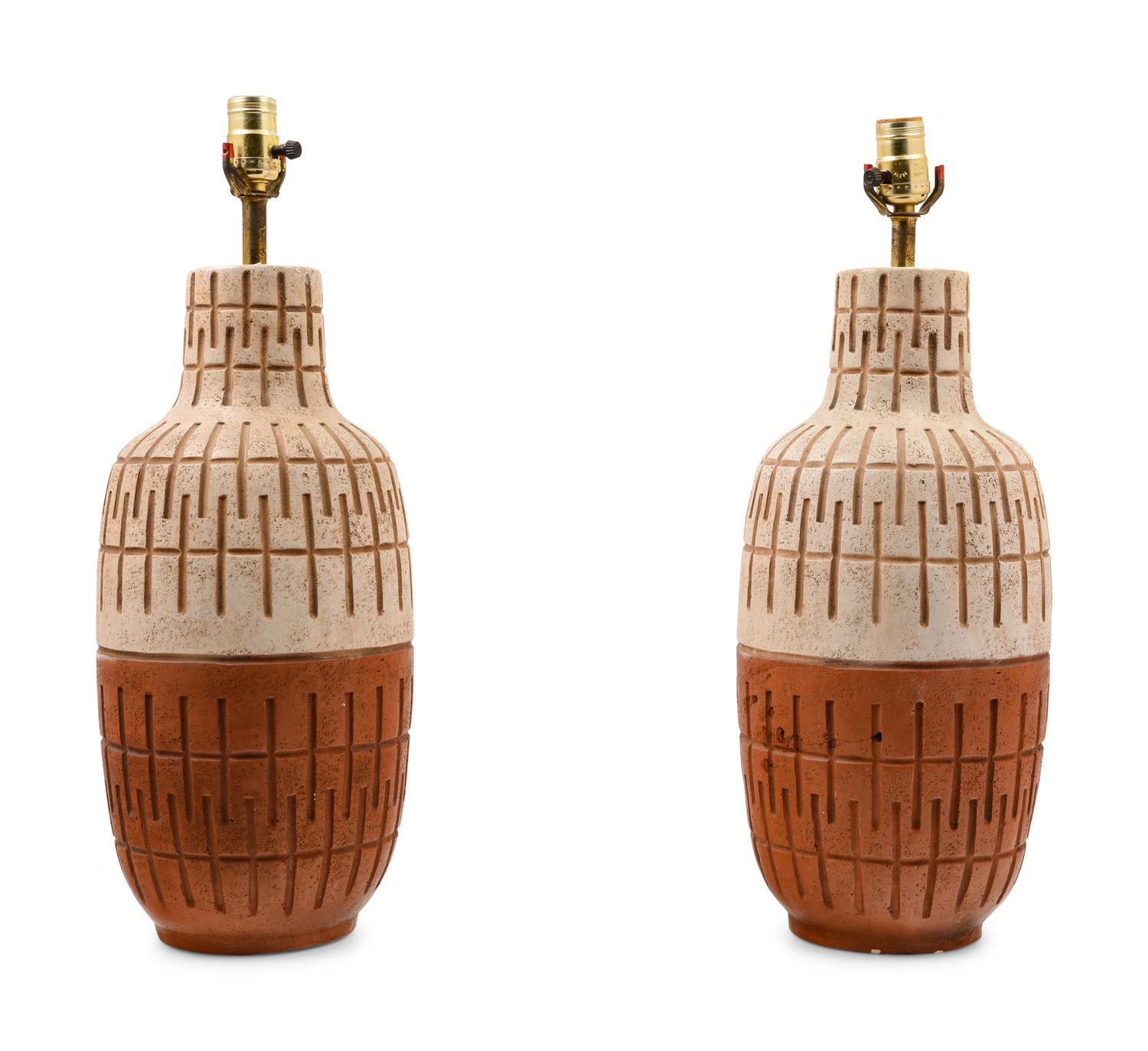 Pair of Table Lamps, Westwood, USA
