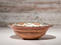 San Ildefonso Polychrome Pottery Bowl