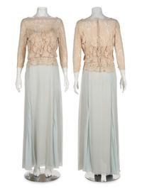 Three Oscar de la Renta Items: One Two-Piece Dress Ensemble and One Dress