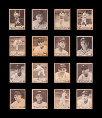 A Group of 16 1940 Play Ball Baseball Cards