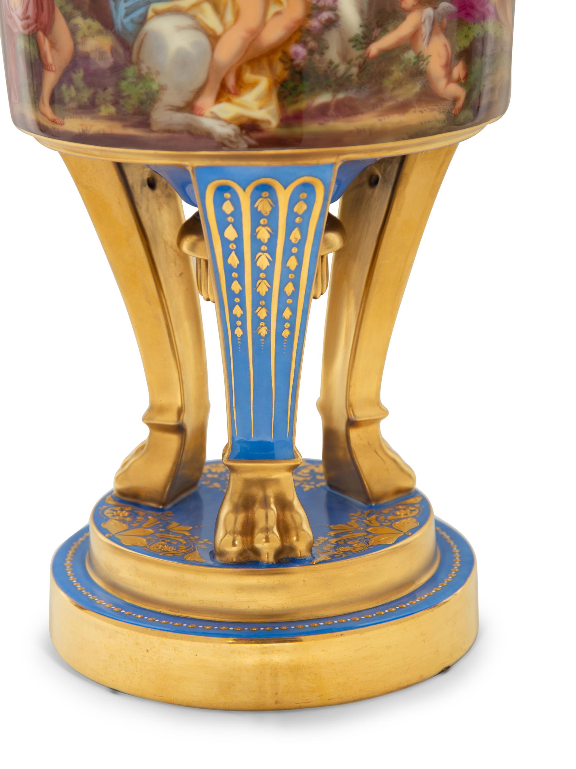A Sèvres Porcelain Urn