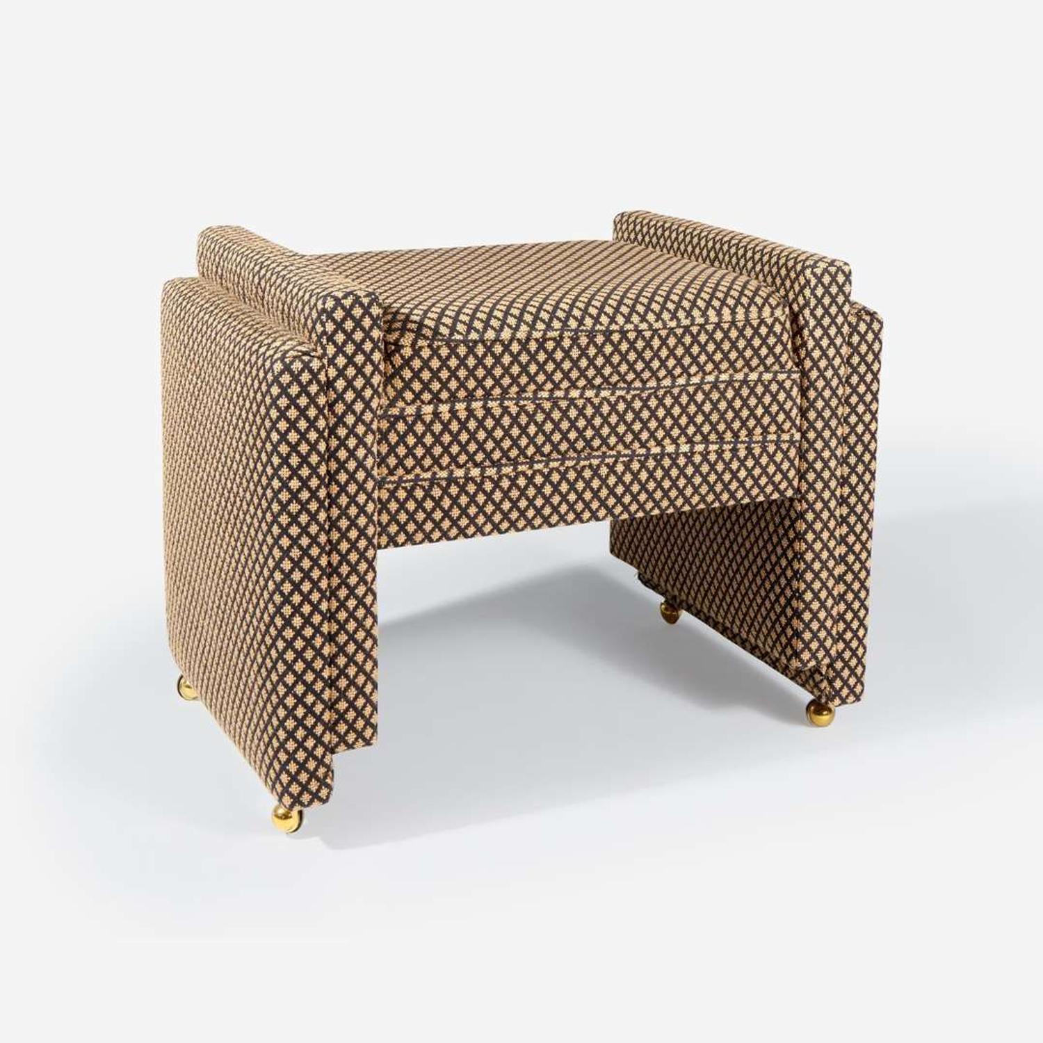 Contemporary A Rolling Stool, circa 1980