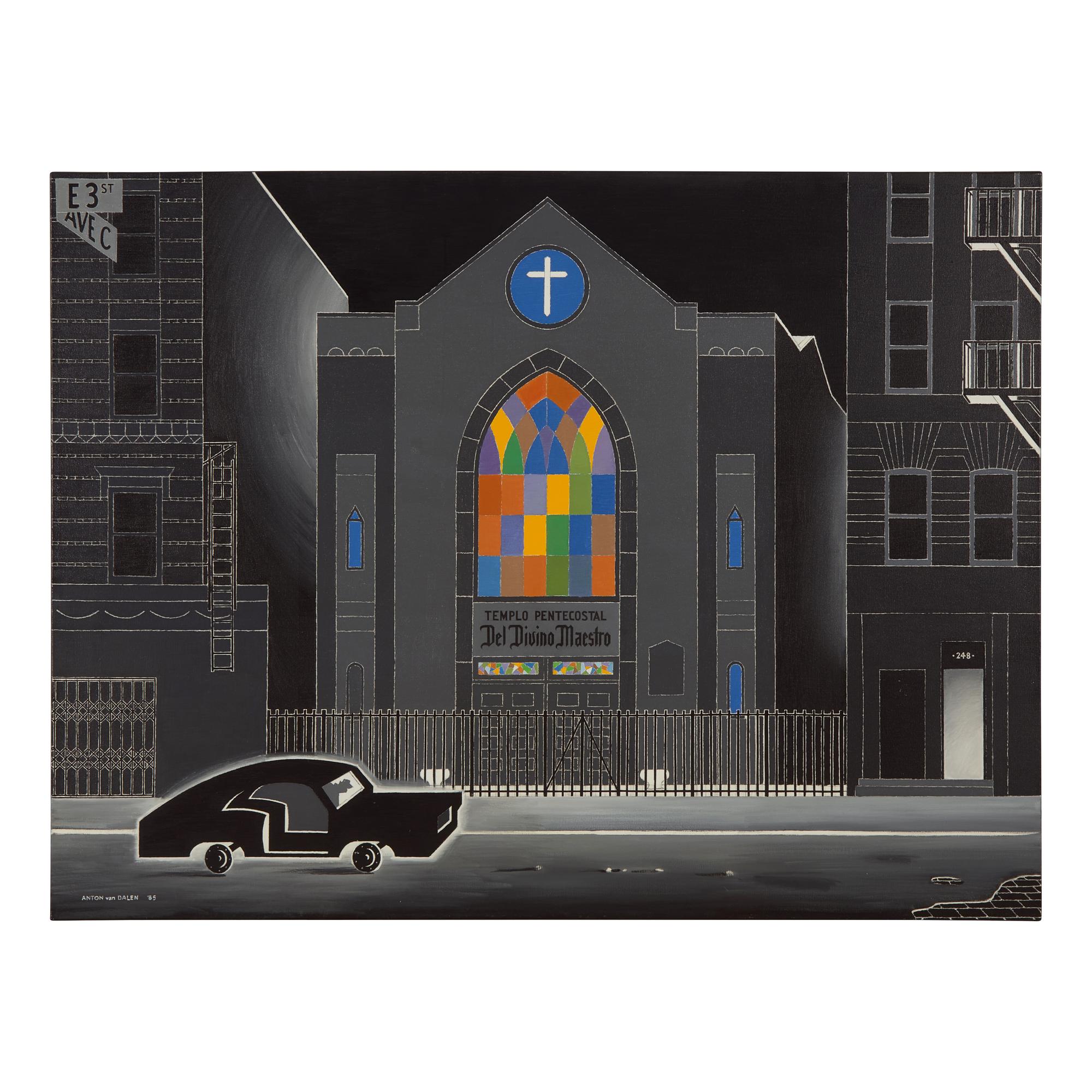 Anton van Dalen (Dutch, 1938-2024) — Templo Pentecostal del Divino Maestro , 1985