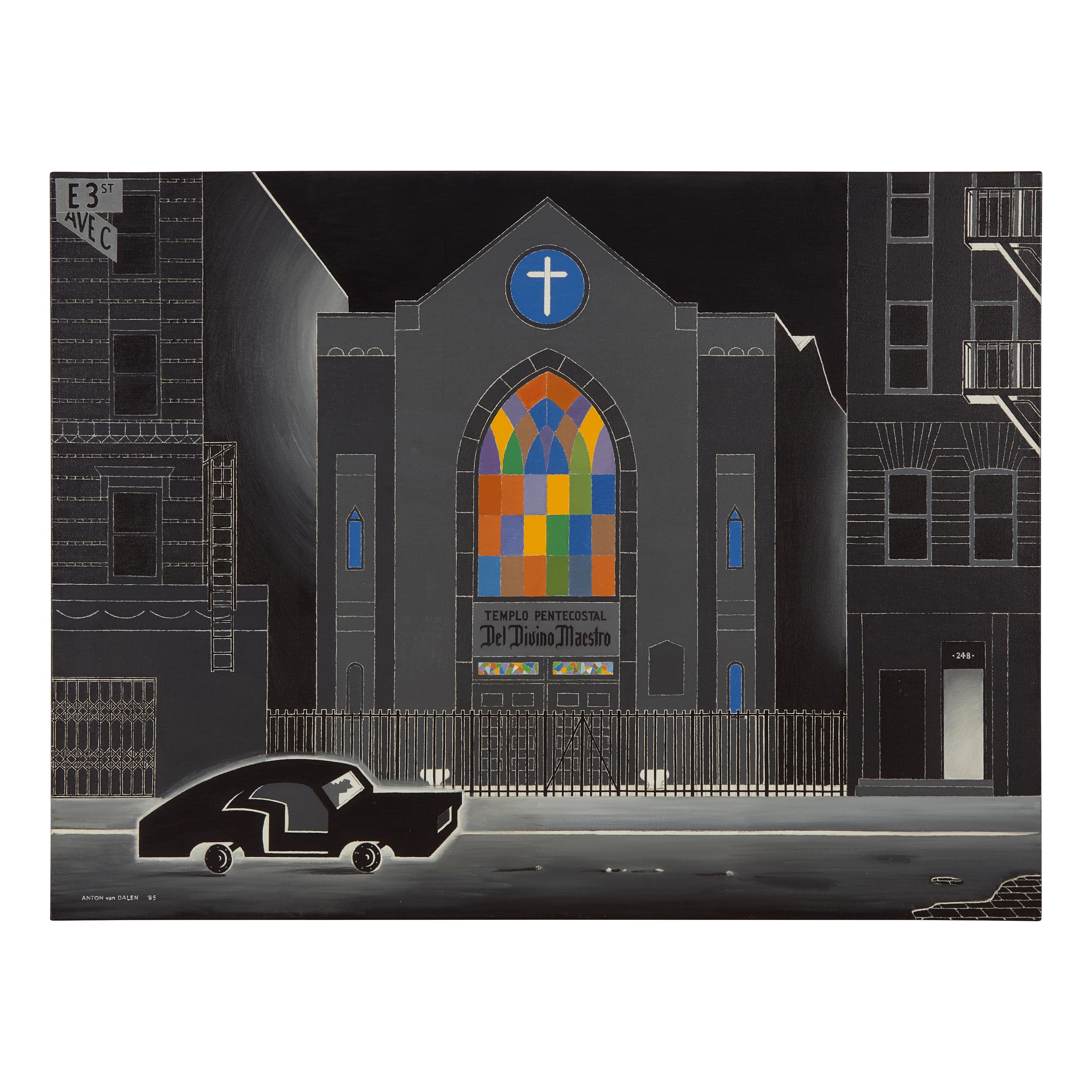 Anton van Dalen (Dutch, 1938-2024) — Templo Pentecostal del Divino Maestro , 1985