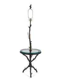 A Whimsical Branch-Form Metal Floor Light — 20TH CENTURY