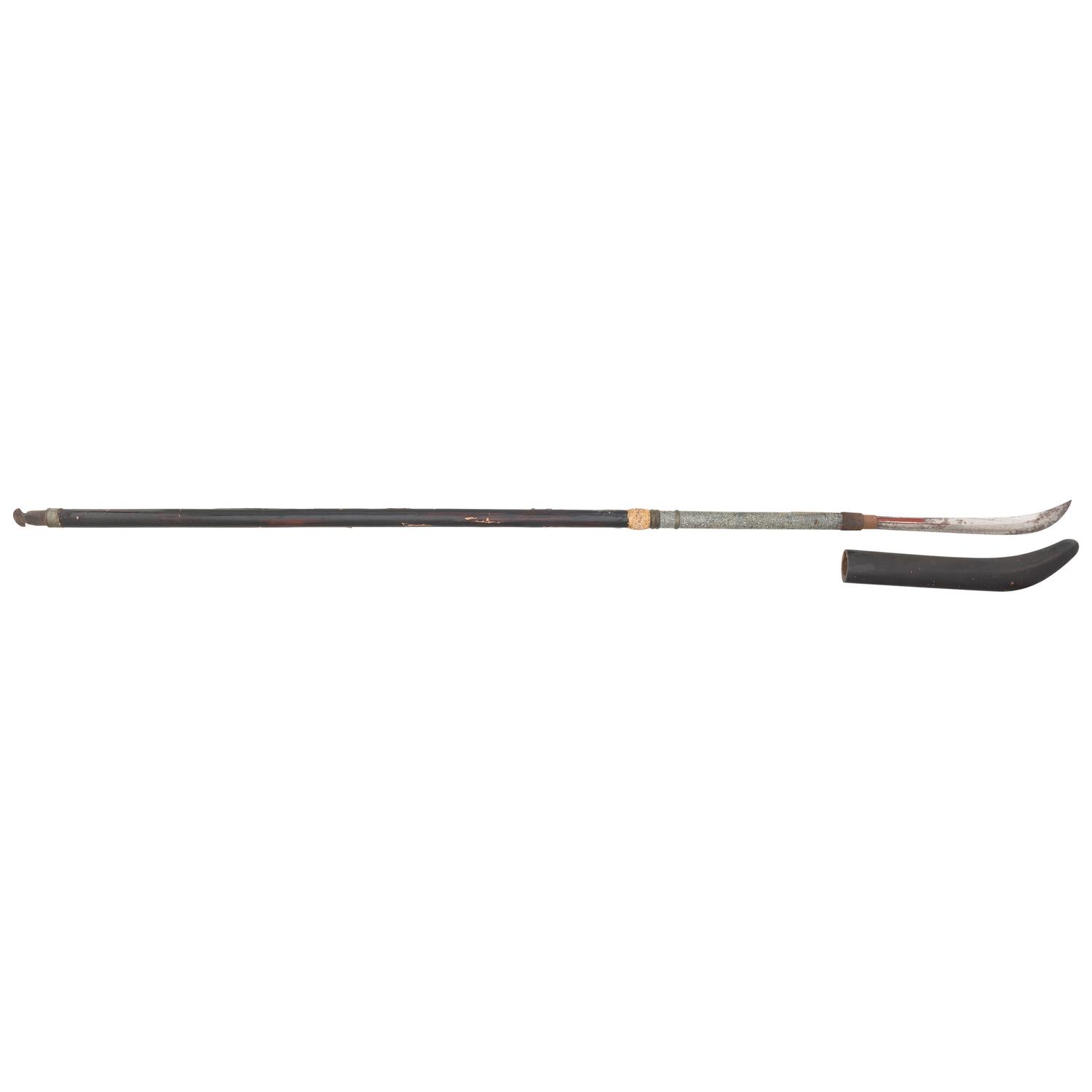 Japanese Naginata Yari Signed "Kanemitsu"