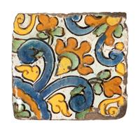 A Mexican Pottery Tile