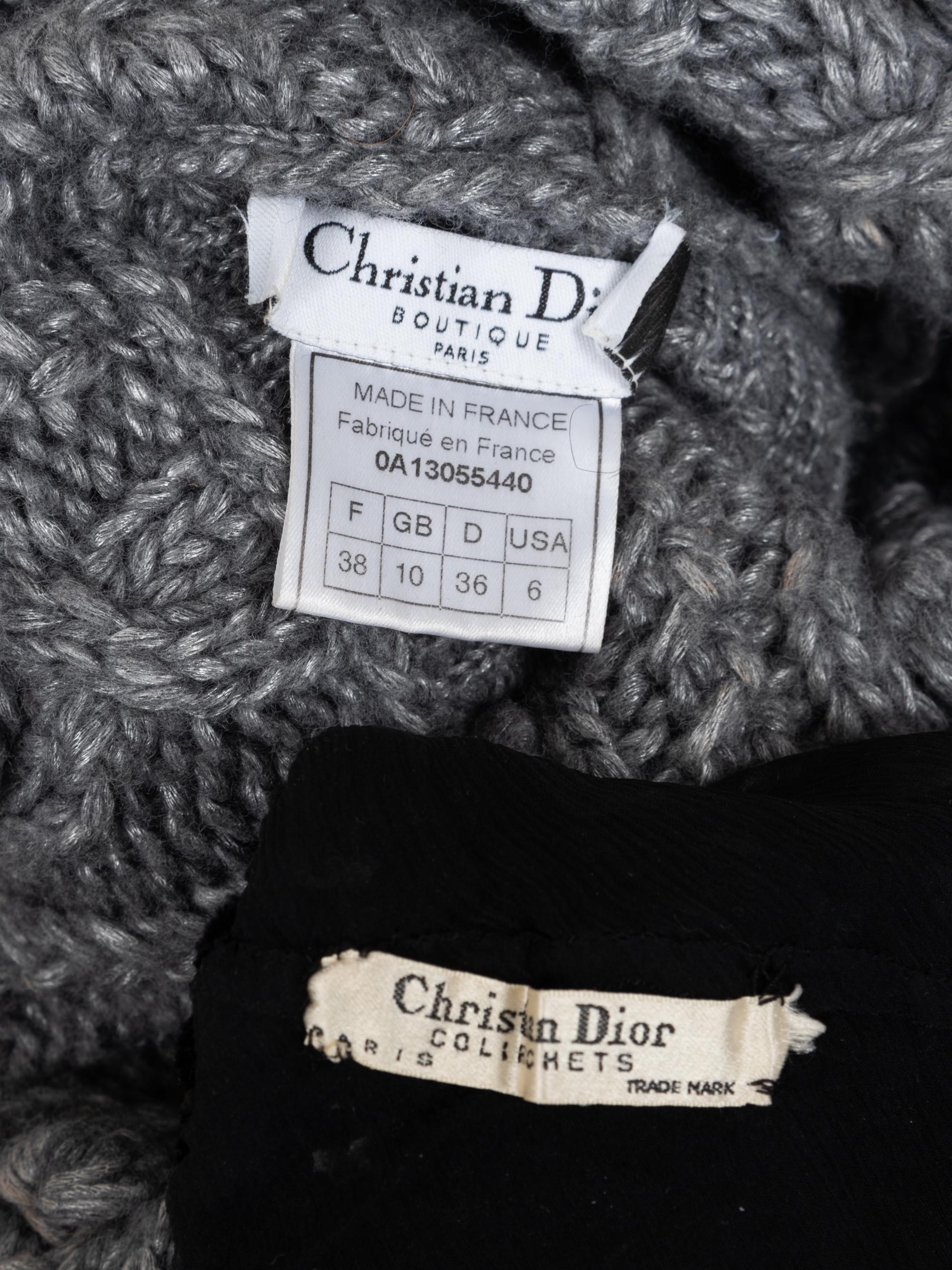 Two Christian Dior Knit Tops, 1990-2000s