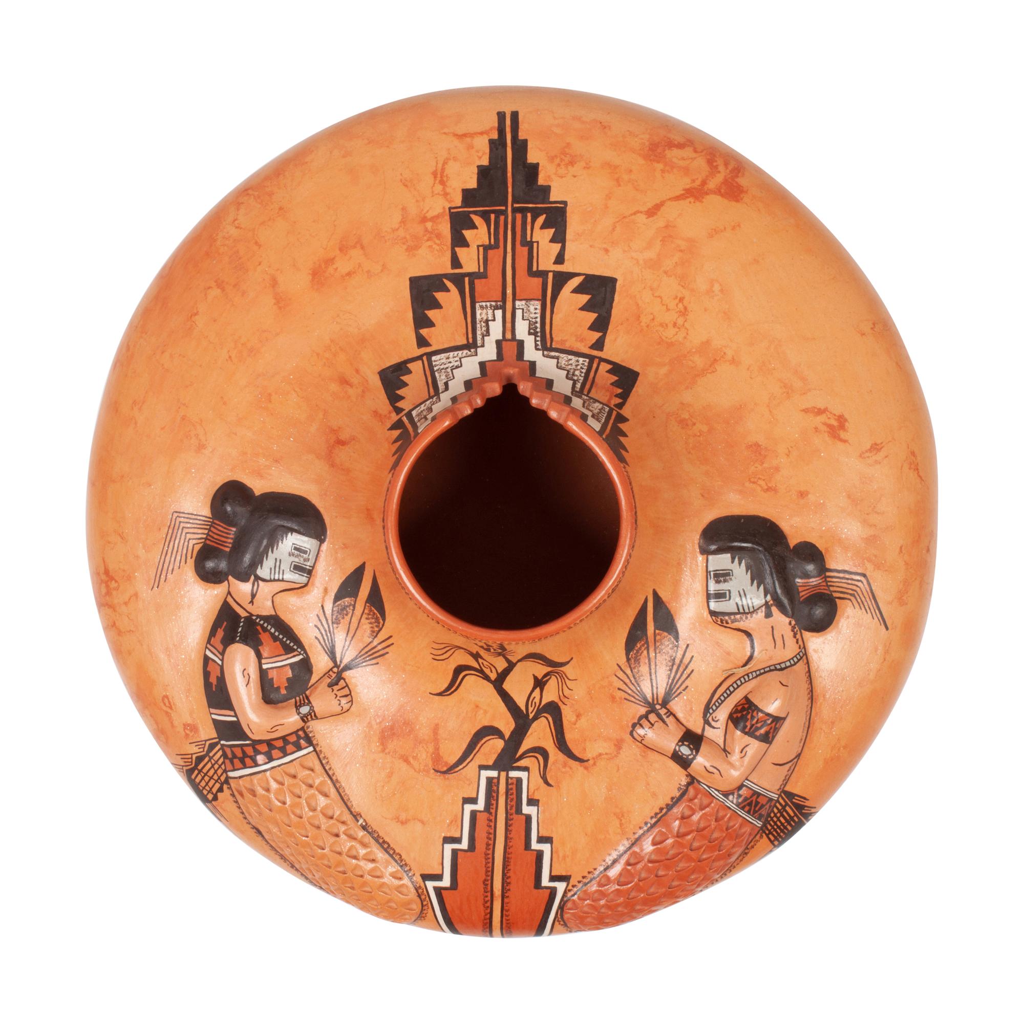 Pottery Jar, From the Corn We Came
