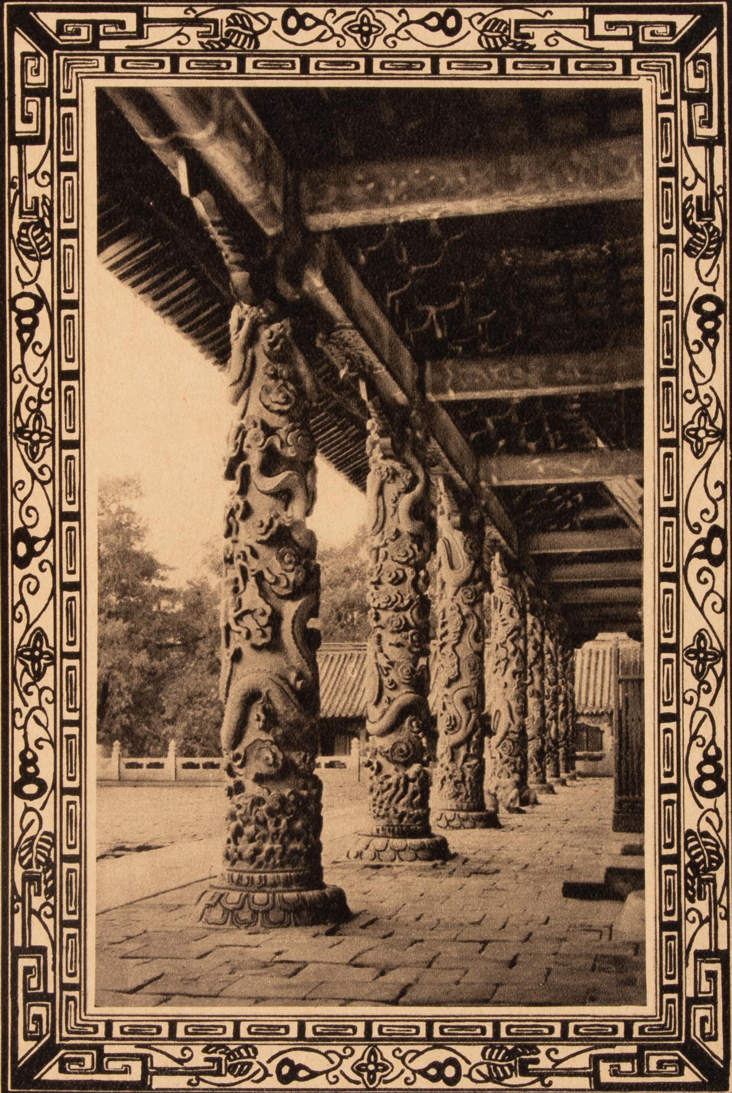 WHITE BROTHERS, Romantic China: An Album Containing Thirty-Two Photographic Studies of China's Historic Monuments and Charming Beauty Spots Complete with Descriptive and Historical Notes. Shanghai: Browhite Arts, 1930