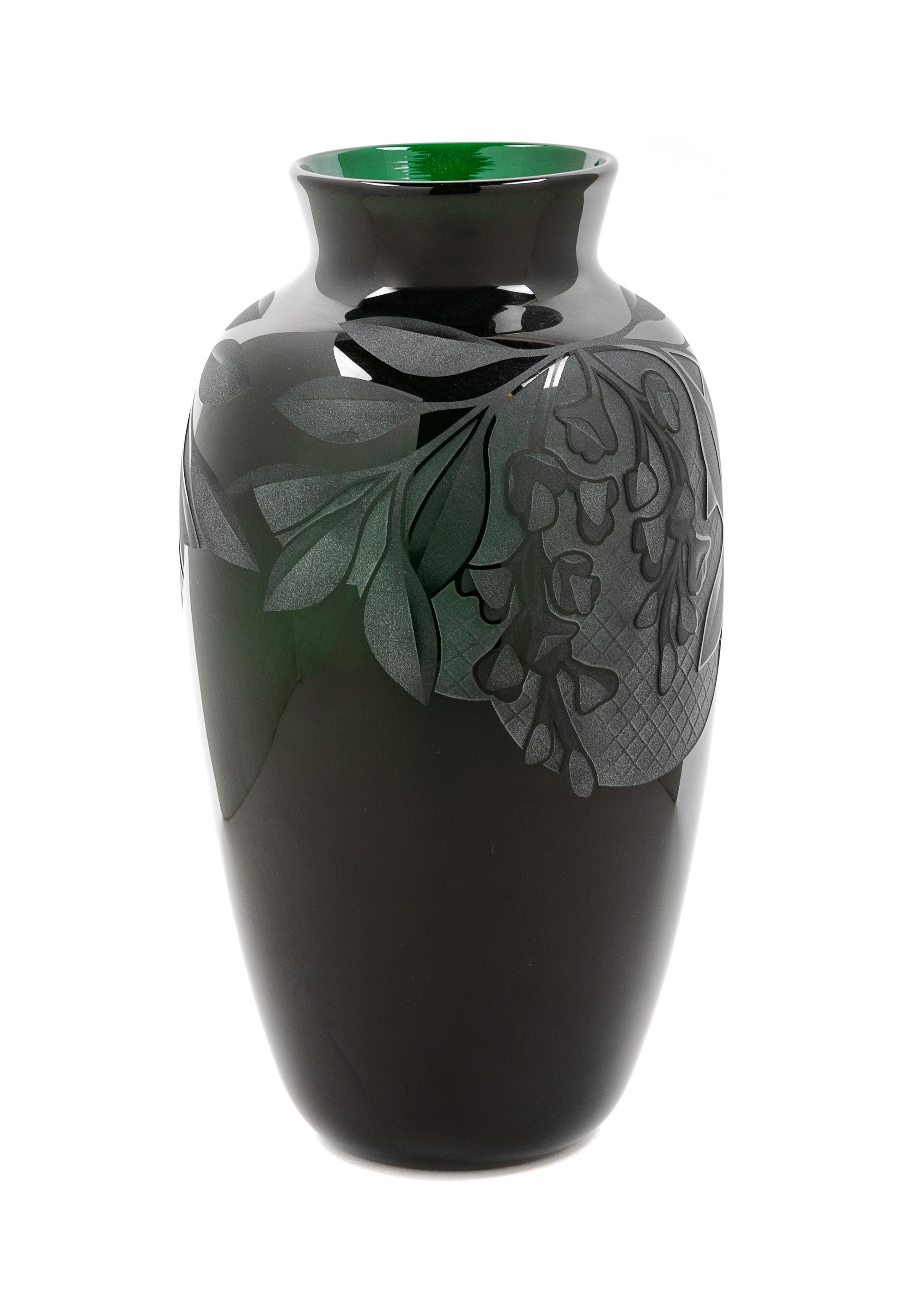 Orient & Flume, Chico, California, vase, 1985