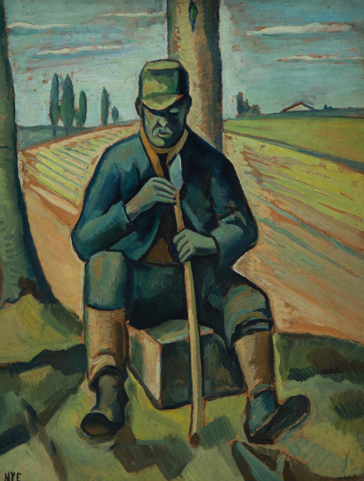Farmer Resting