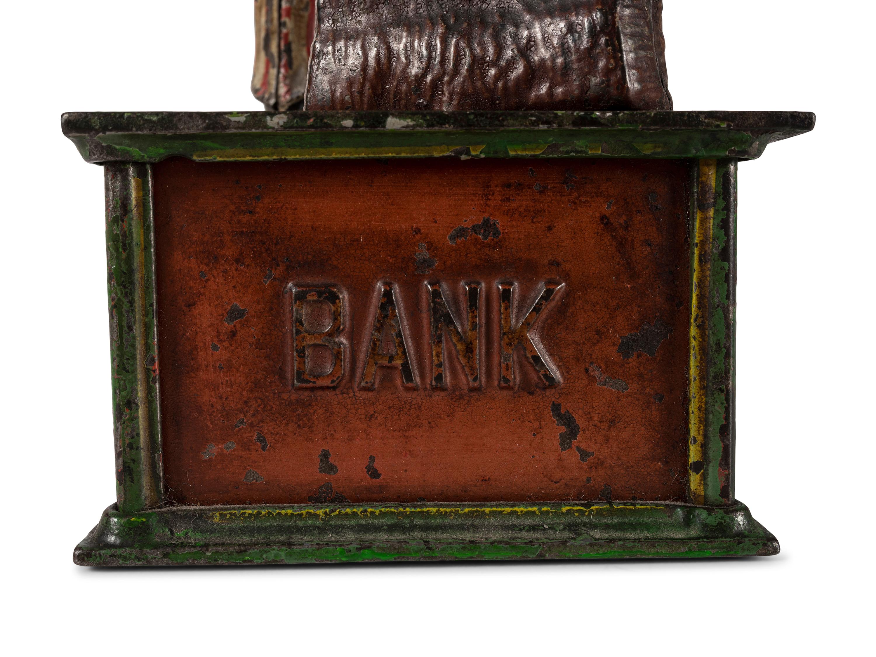 An "Uncle Sam" Cast Iron Mechanical Bank