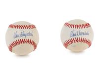 A Group of Two Don Drysdale Single Signed Baseballs (BAS Beckett Authentication Services Certified)