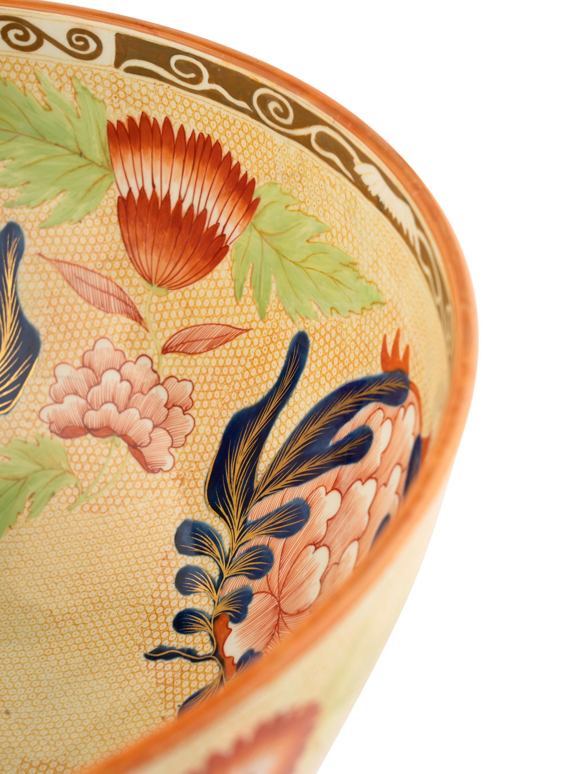 A Wedgwood Transfer-Decorated Earthenware Centerpiece Bowl
