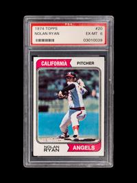 A Group of Nolan Ryan Items (Including Signed Autograph and Graded Cards),