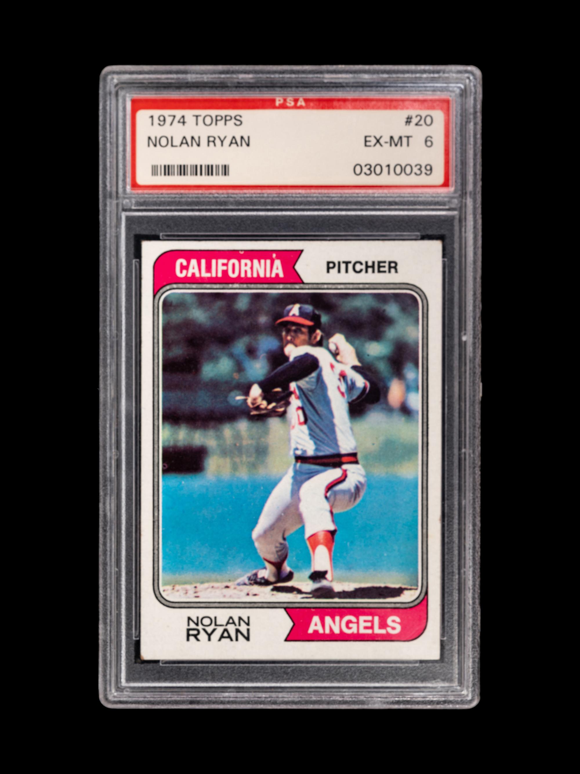 A Group of Nolan Ryan Items (Including Signed Autograph and Graded Cards),