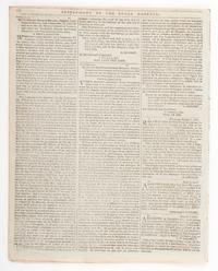 [BATTLE OF TRAFALGAR]. Supplement to the Royal Gazette and the Jamaica Courant . Vol. XXVIII, No. 13. Kingston: 29 March 1806.