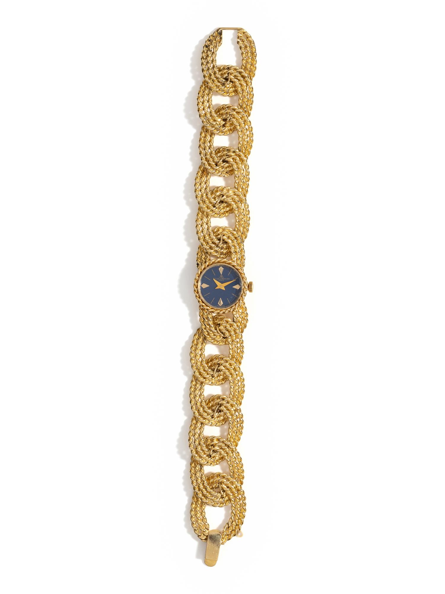 BAUME & MERCIER, 14K YELLOW GOLD WATCH