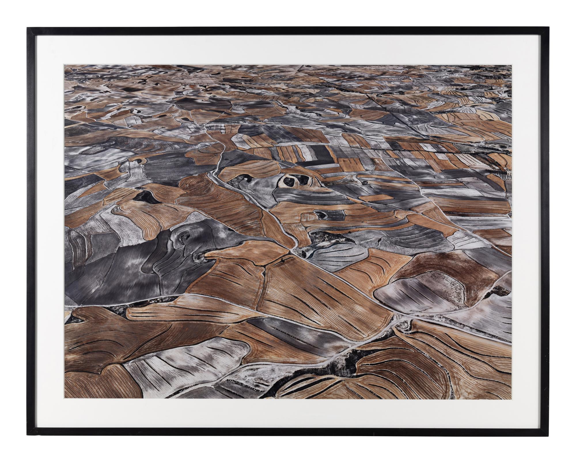 Edward Burtynsky (born 1955) Dryland Farming #28, Castile-La-Mancha, Spain, 2010