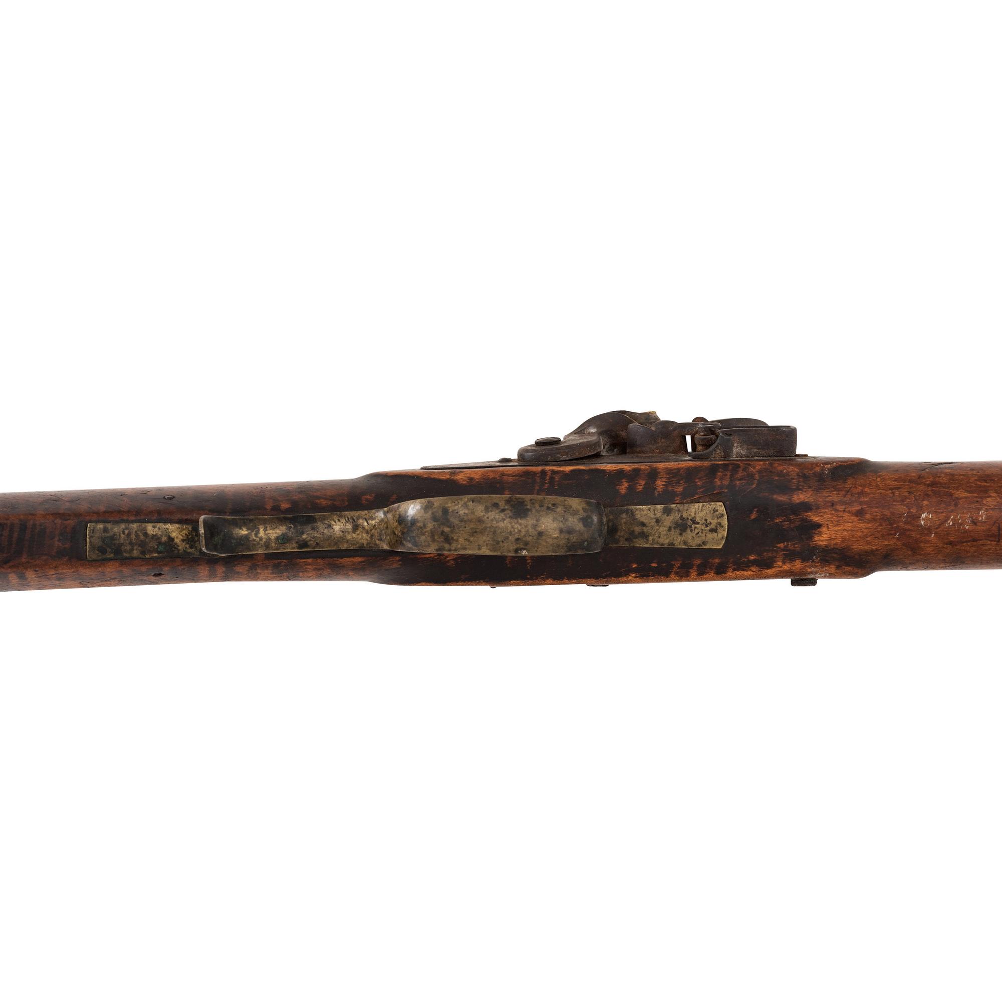 Untouched Leman Full Stock Flintlock Trade Rifle