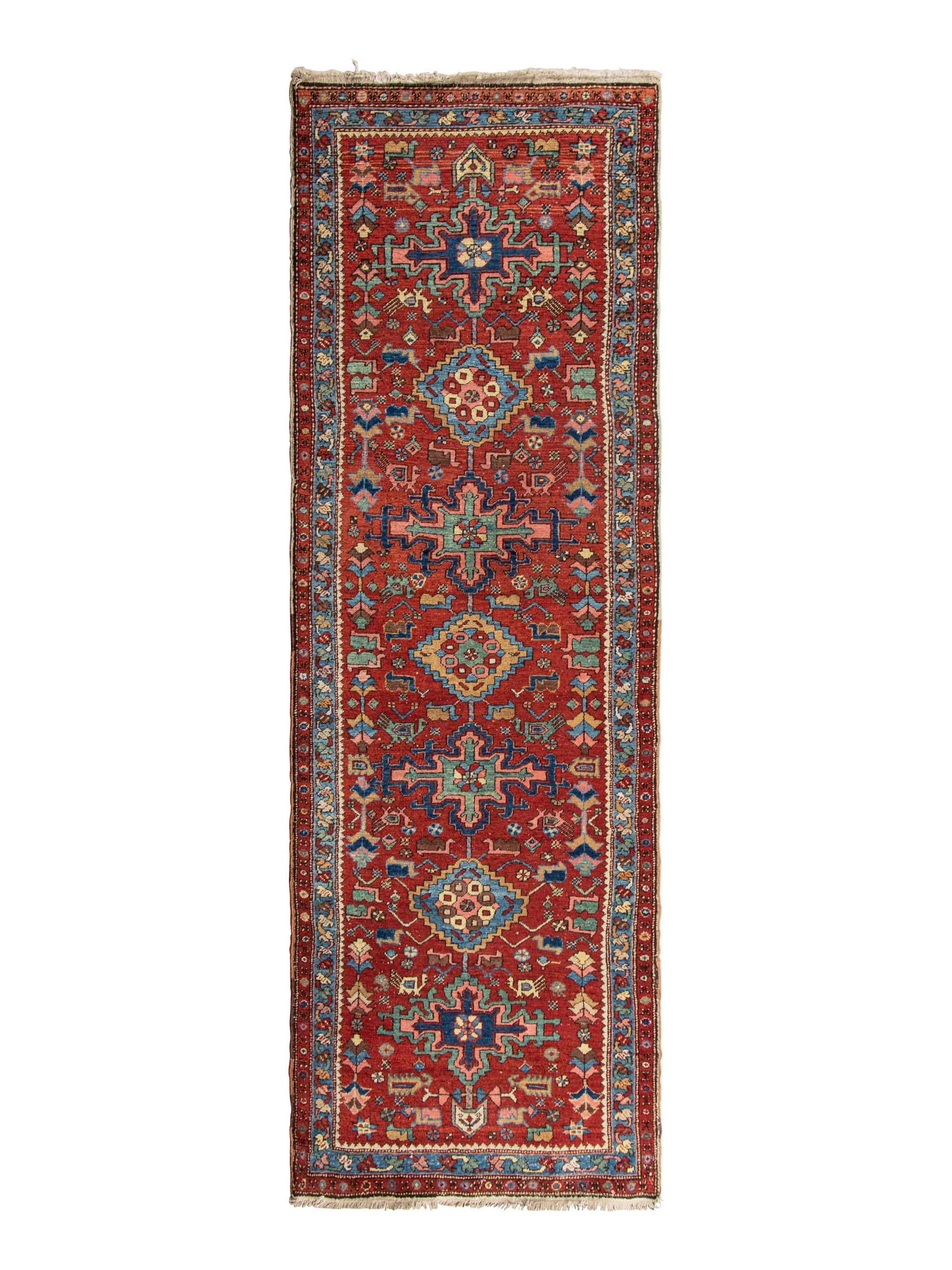 A Heriz Wool Runner