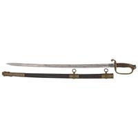 Tiffany Model 1850 Foot Officers Sword Presented to Captain Dennis Flynn