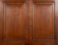 A George III Style Mahogany Linen Press