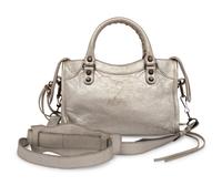 Balenciaga Mini Silver City Bag, 2014