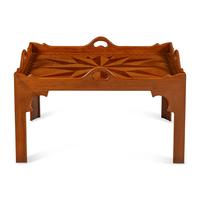 A Georgian Style Parquetry Low Table