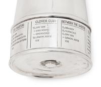 An English Silver-Plate The Thirst Extinguisher Cocktail Shaker