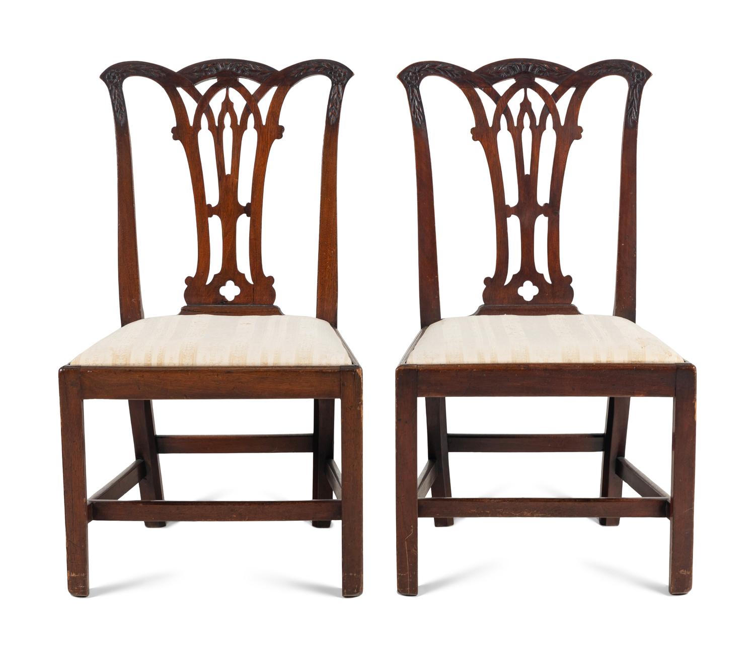 A Pair of George III Side Chairs