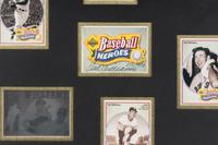 A 1992 Upper Deck Ted Williams Baseball Heroes Signed Autograph Display,