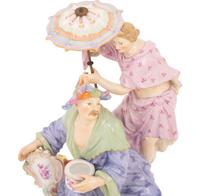A Meissen Porcelain Figural Group