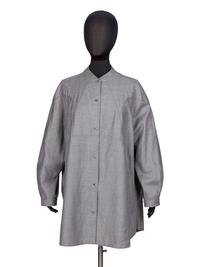 Ralph Rucci Chado, Cashmere Flannel Overshirt