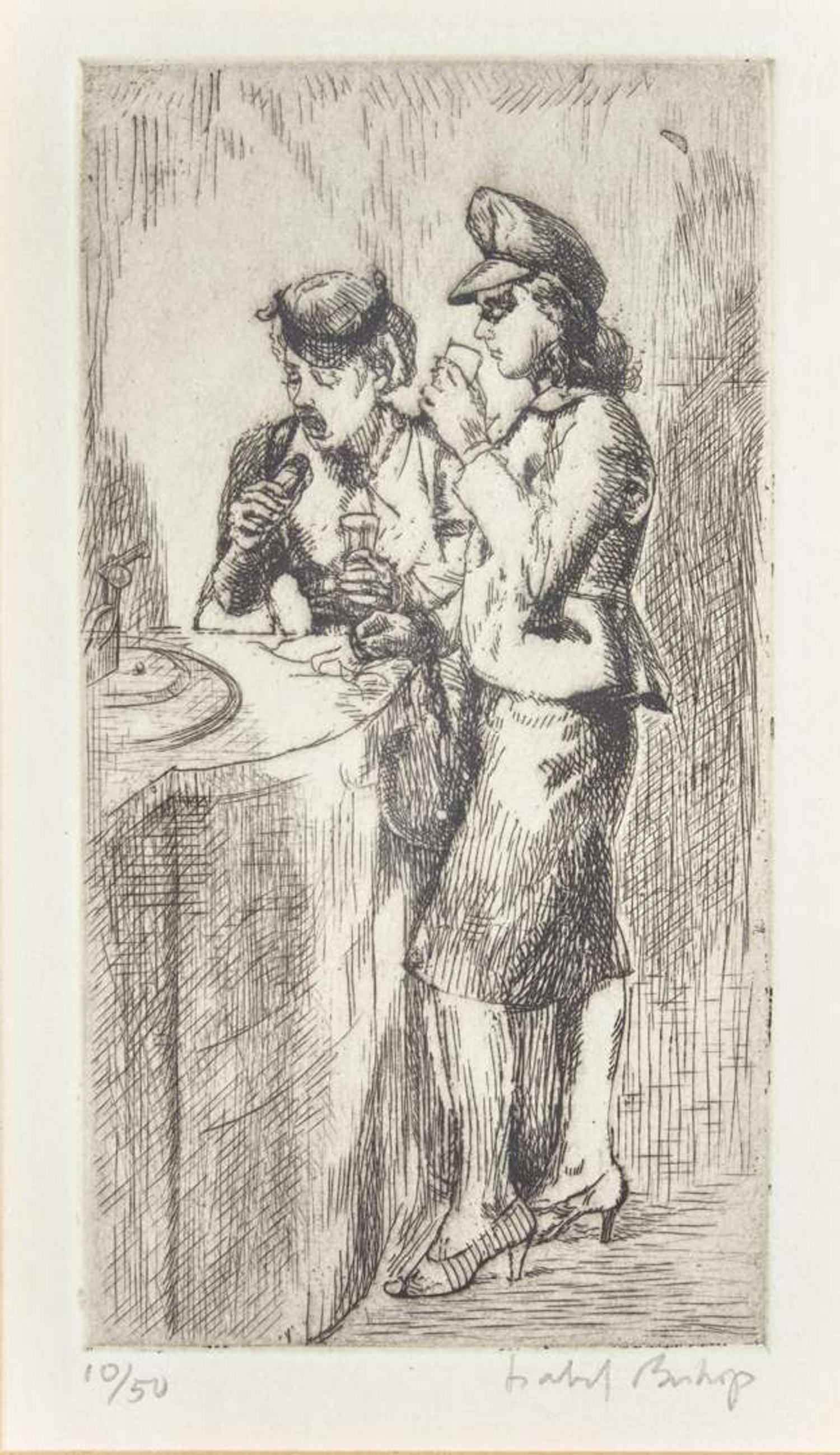 Isabel Bishop (American, 1902-1988) - Eight Scenes of Everyday Women (8)