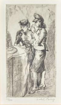 Isabel Bishop (American, 1902-1988) - Eight Scenes of Everyday Women (8)