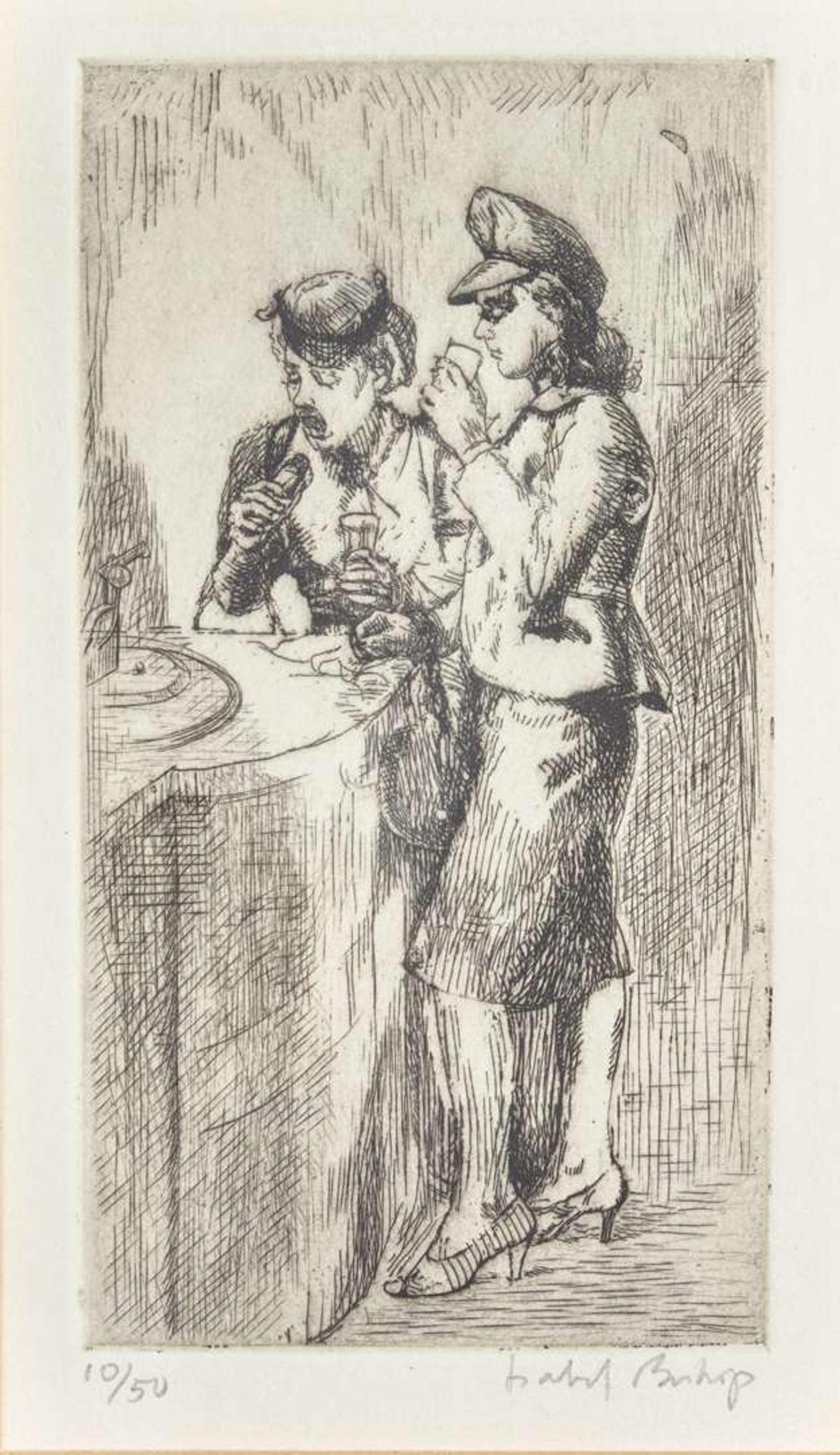 Isabel Bishop (American, 1902-1988) - Eight Scenes of Everyday Women (8)