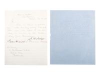 [CIVIL WAR]. A large group of printed government documents and assorted manuscript material related to the US Army and Navy, including: