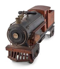 A Group of Five Metal Toys