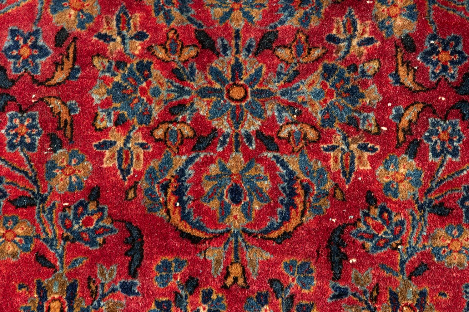 A Kashan Wool Rug