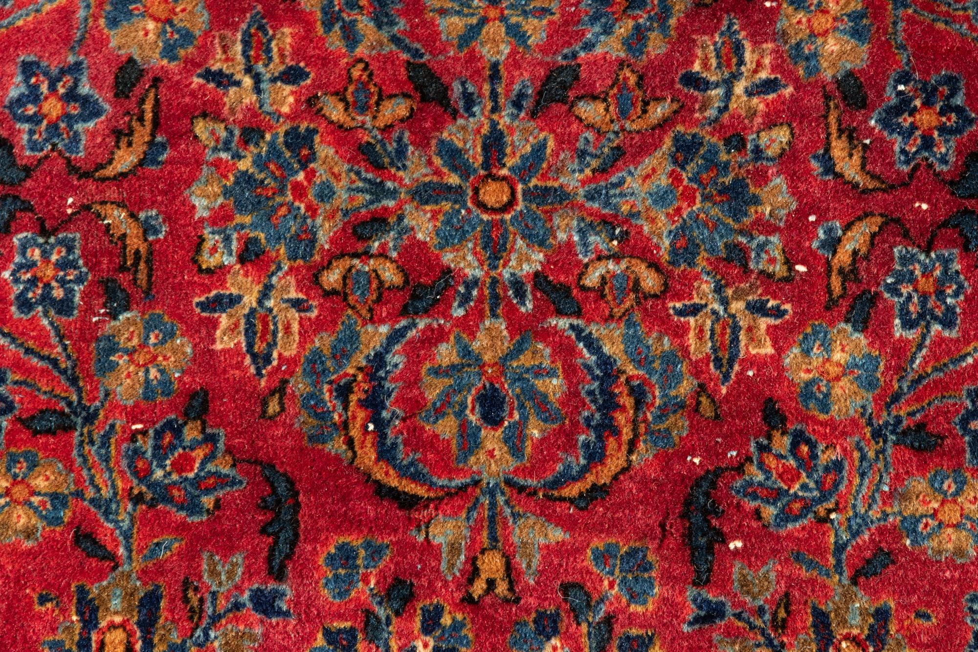 A Kashan Wool Rug