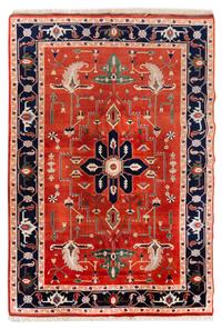 An Indo-Serapi Wool Rug