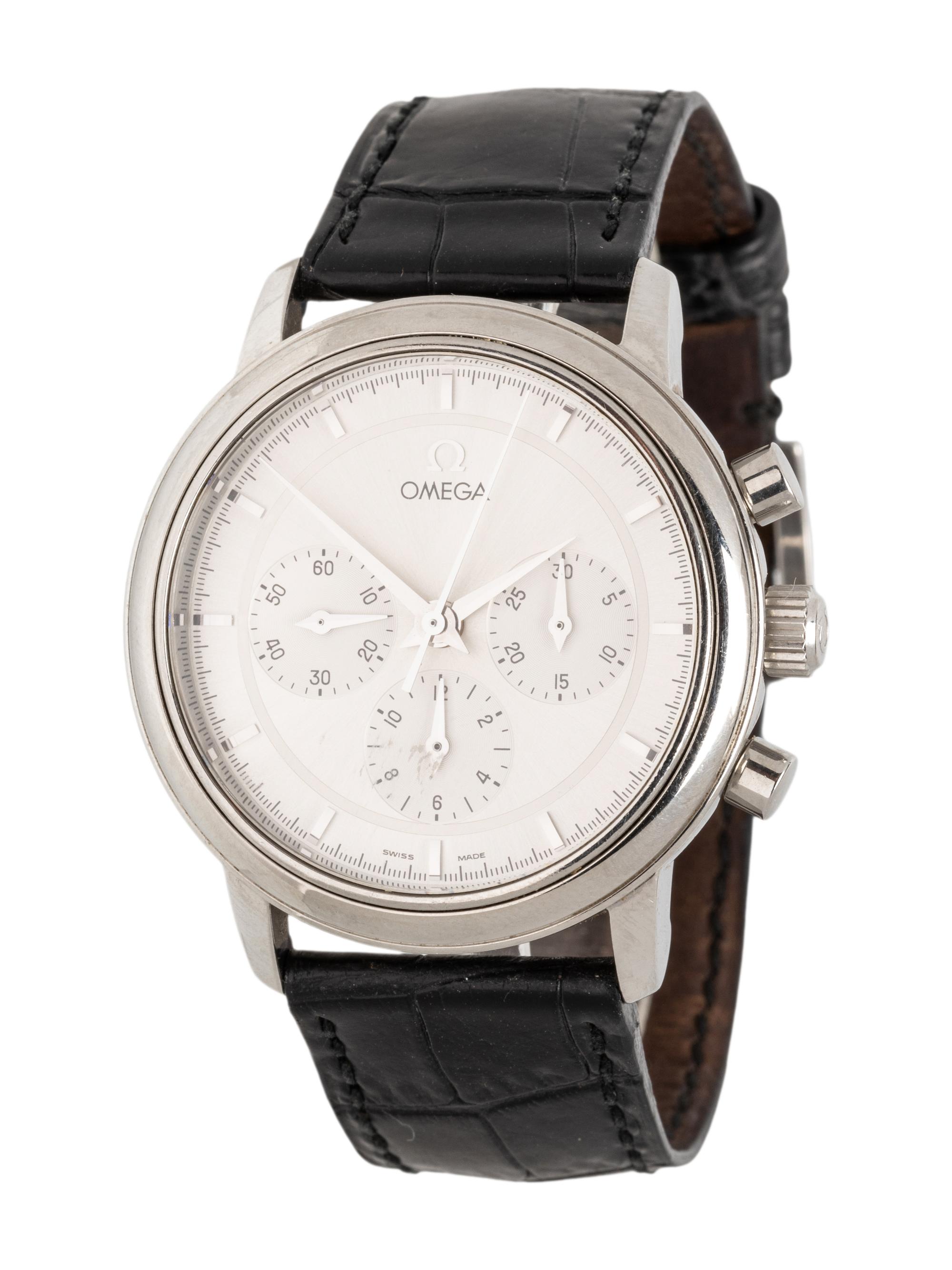 OMEGA, STAINLESS STEEL CHRONOGRAPH WATCH