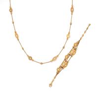 BVLGARI, YELLOW GOLD SET