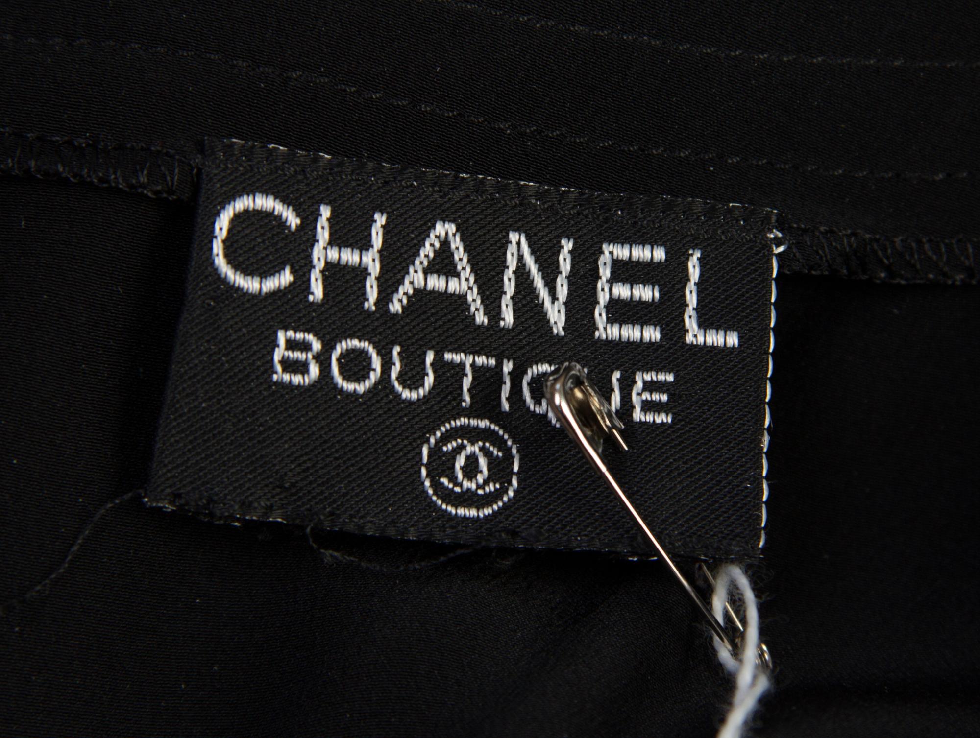 A Pair of Chanel Silk Short Sleeve Blouses,