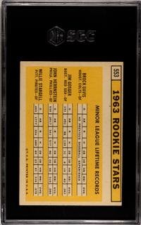 A Partial Set of 1963 Topps Baseball Cards (457/576)