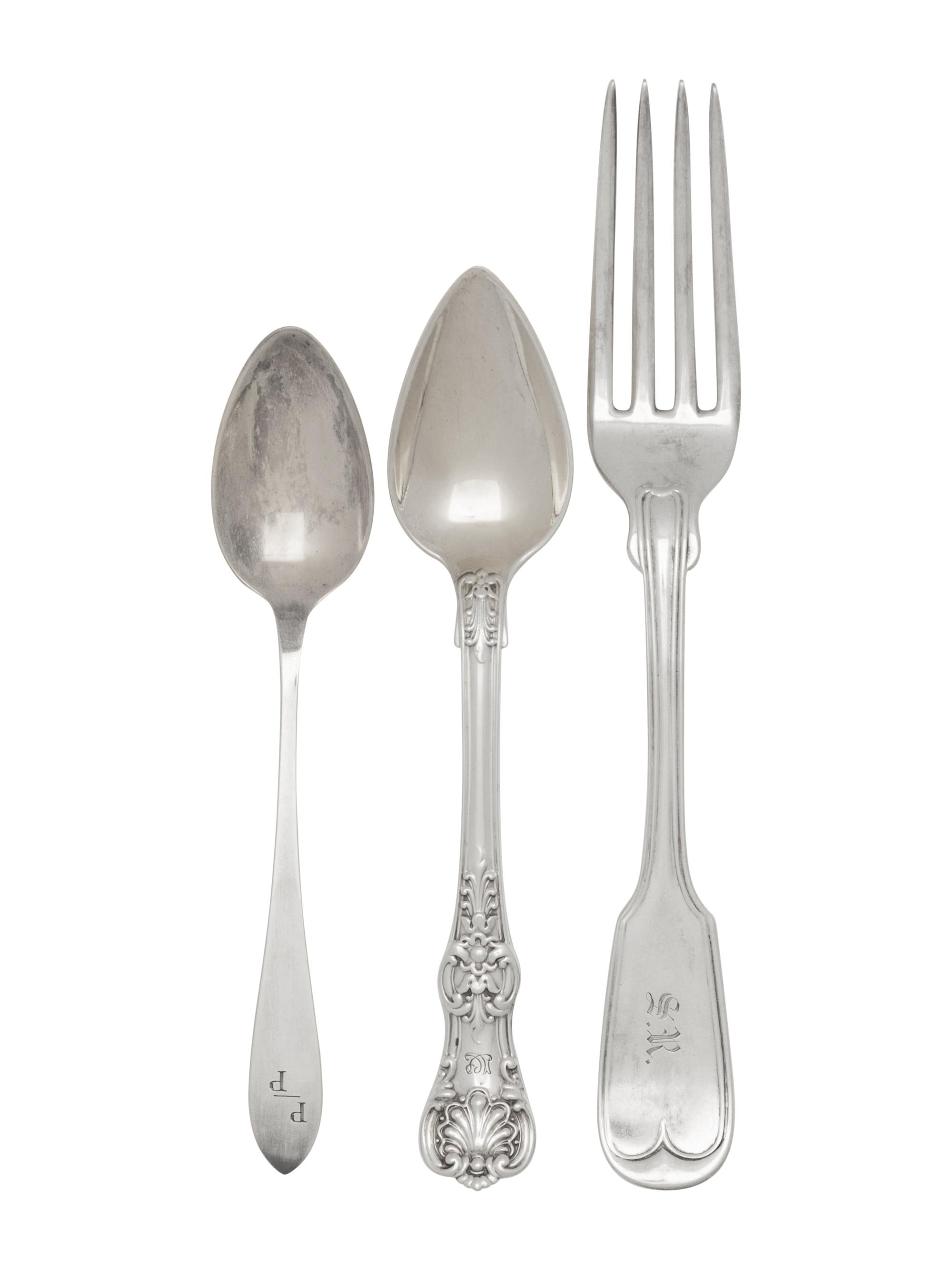 A Collection of Tiffany and Co. Silver Flatware